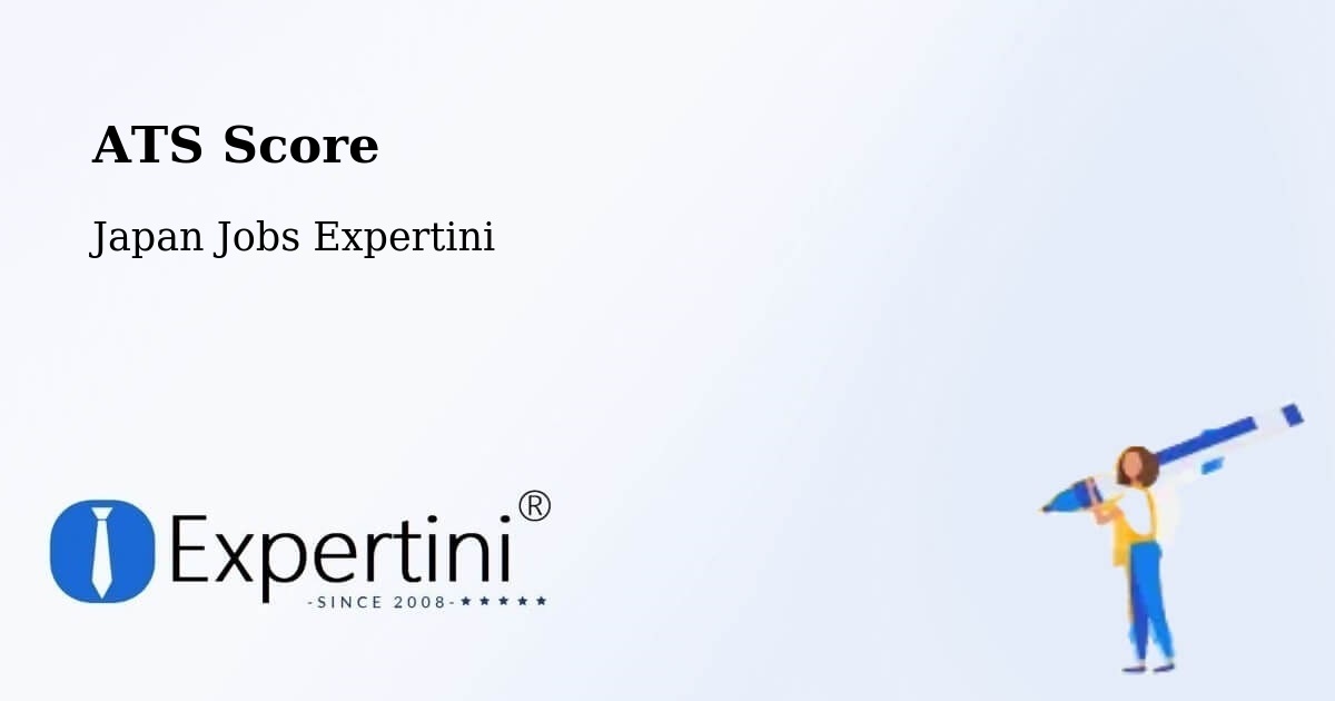 Resume ATS Score & Job Description Match Tool – Ama Gun - Japan Jobs Expertini
