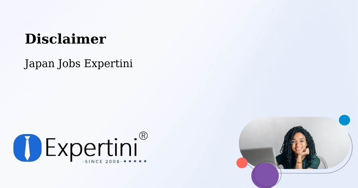 Disclaimer – Ama Gun - Japan Jobs Expertini